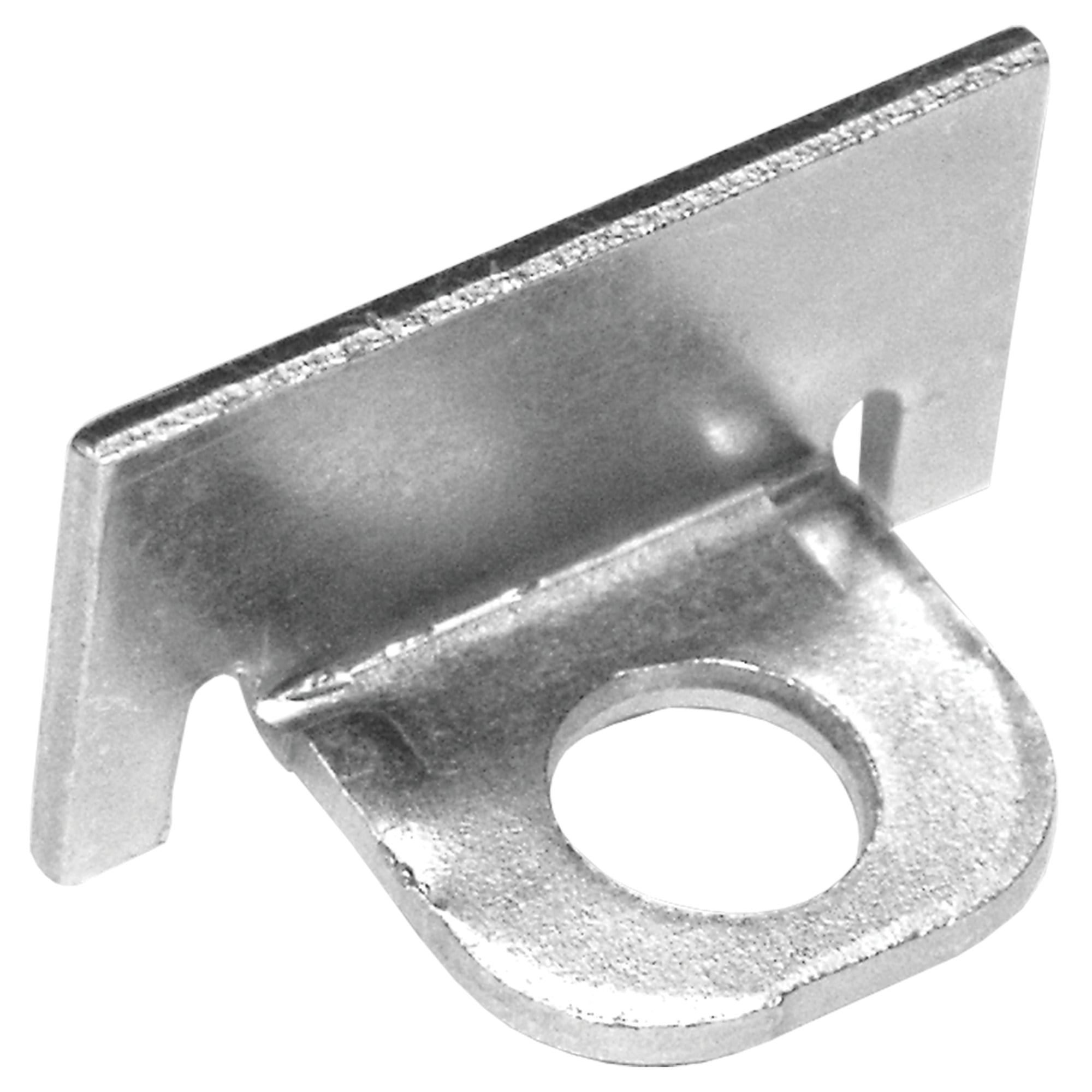 Padlock Hasp Kit, Zinc Plated, Steel