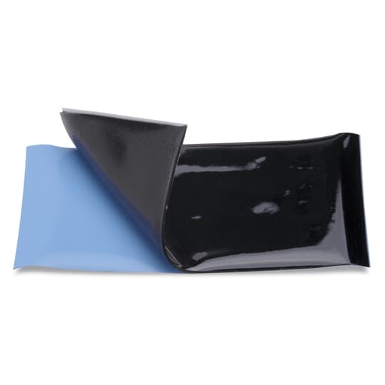 Adhesive Insulating Cover 5 x 3 Inch Pad for H-Taps and C-Taps,  600 Volts, 80 Degrees Celsius, Vinyl Backing with Rubber Adhesive, Black