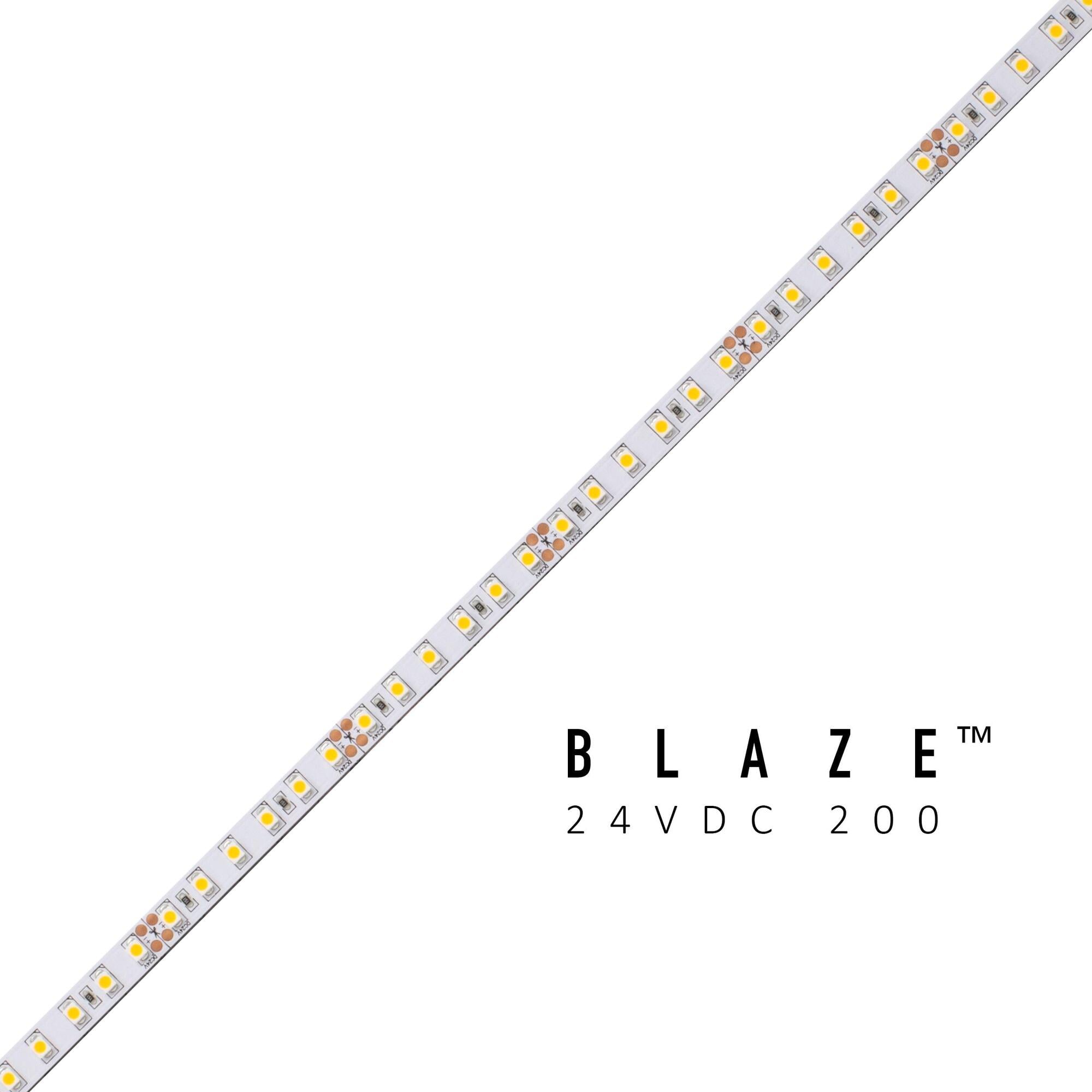 BLAZE 200 LED Tape Light, 24V, 2700K, 100 ft. Spool