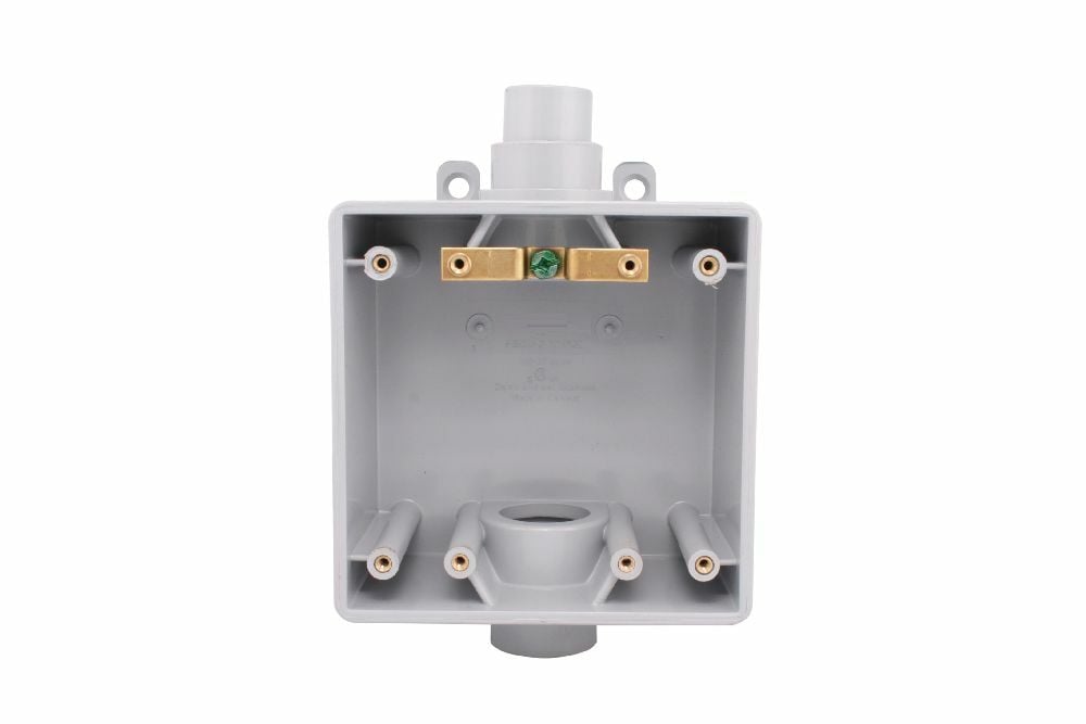 FSC-2-050710-U PVC FSC DBL GANG BOX KRALOY