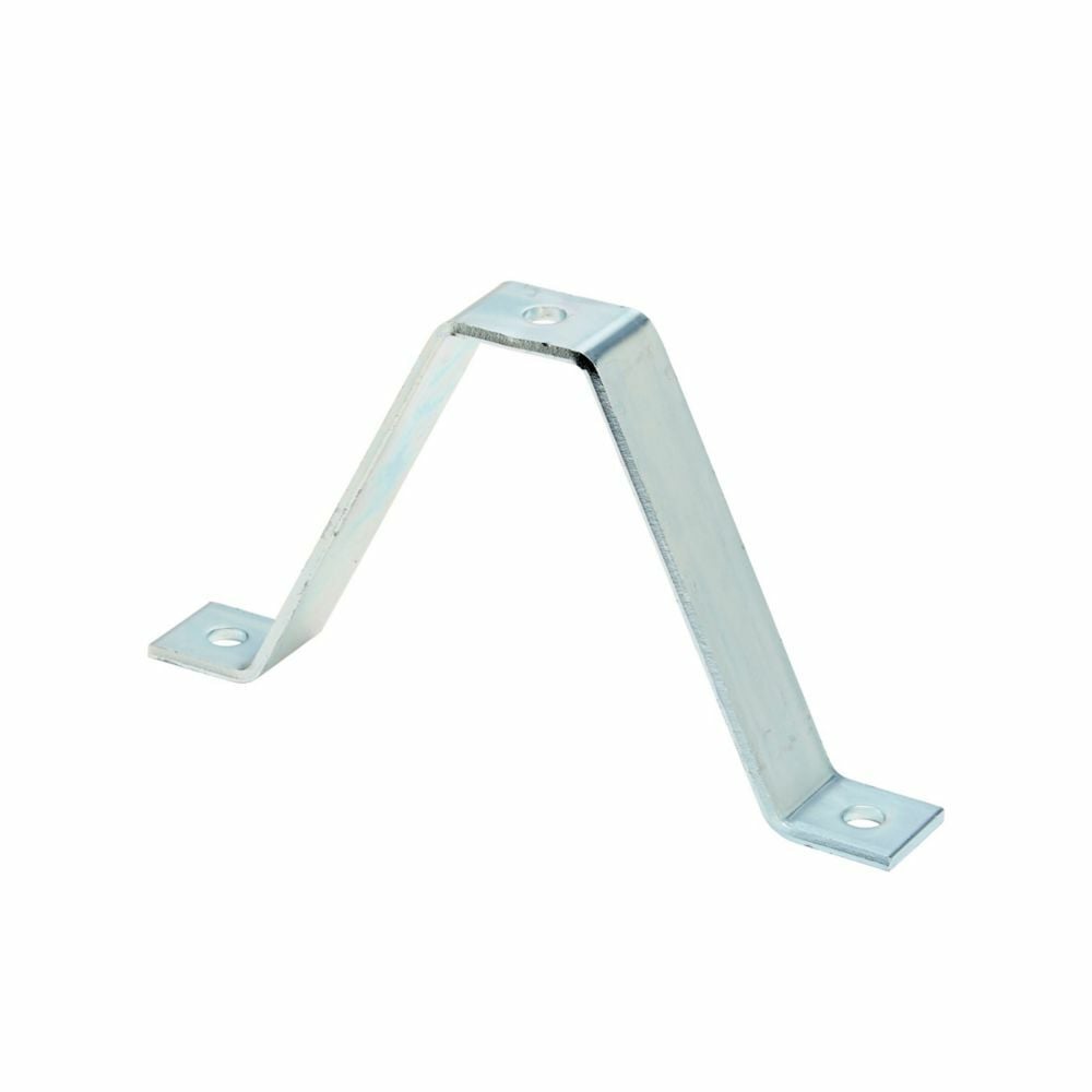 Eaton B-Line series bracket, 2.37" H x 7.62" L x 1.62" W, Steel, Electro-plated