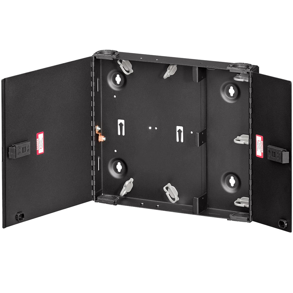 Small SDX Wall-Mount Enclosure, empty with dual door, no lock
