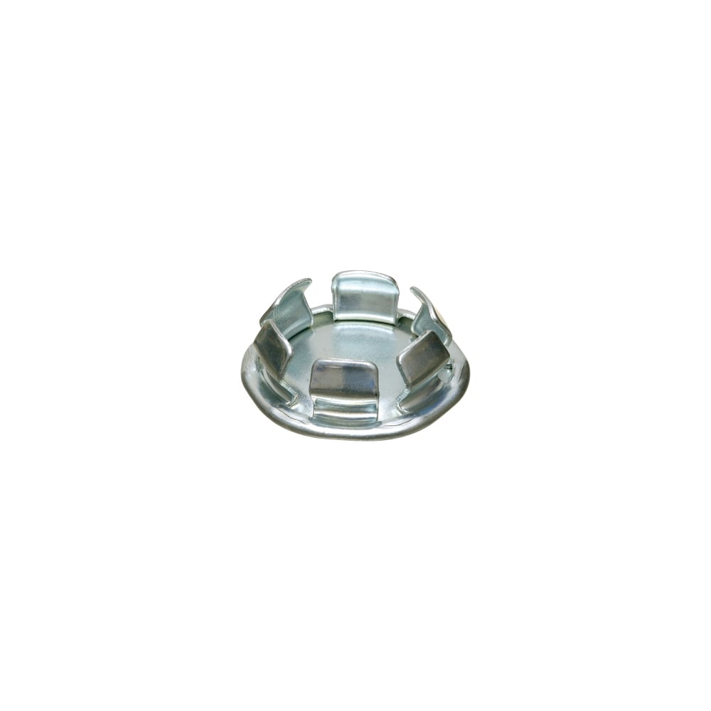Steel snap in blanks. Zinc plated steel. For 1-1/4" knockout.