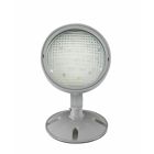 1 - 1W single remote LED Lamp Head, outdoor, grey