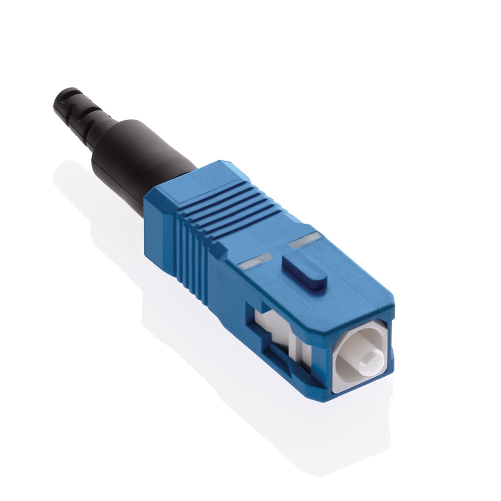 FastCAM pre-polished Connector, SC (blue), Single-mode