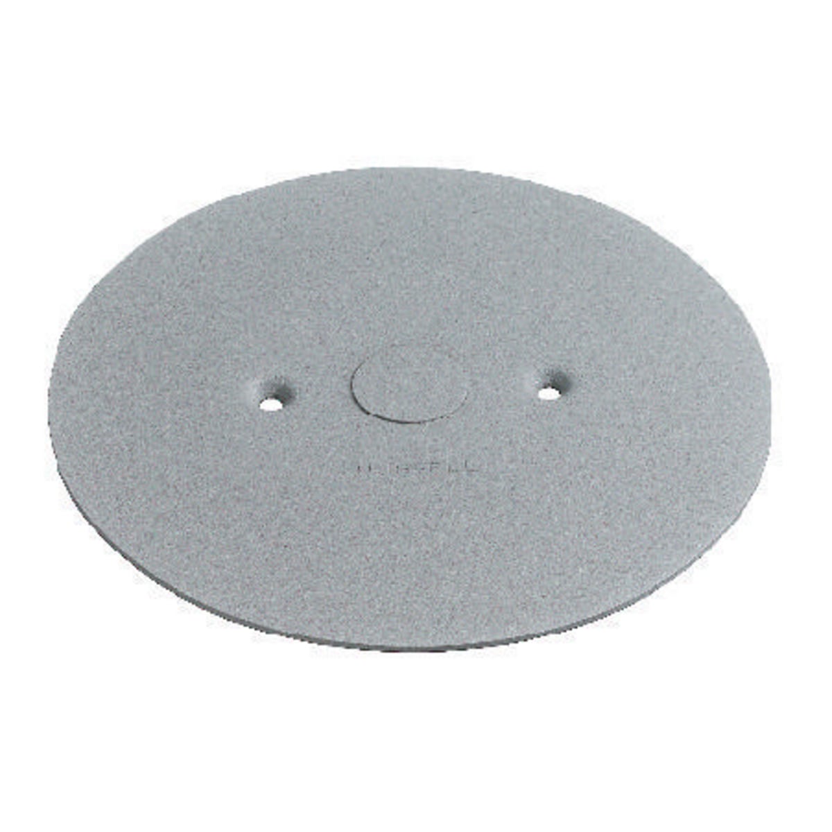 In-Floor Delivery Systems, Fire-Rated Poke-Throughs, Flush Furniture Feed Series, Single Service, Cover Flange, Gray