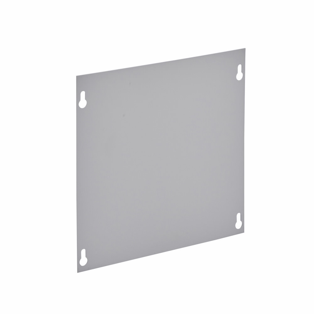 other enclosure accessories, Type 1, ANSI 61 gray painted, Cover secured to body w/plated pan head combo screw, Galvanized steel, Type 1 screw cover, Surface mount, Junction boxes, Slotted cover screw, 16 gauge