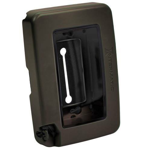 Low profile plastic in-use weatherproof cover, single gang, 8-configurations, bronze