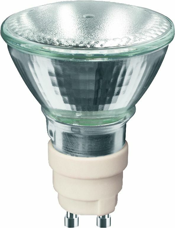 The next generation in retail lighting -Simply irresistable The Elite family is at the very top of the MasterColor CDM range, and gives a unique combination of unbeatable light quality and consistent performance over lifetime, while keeping running costs low. The MasterColor DCM Elite MR16 combines the famiilar compact shape of MR16 halogen lamps with the performance of ceramic metal halide MasterColor Elite lamps. Suited for accent/decorative lighting, general lighting and downlighting in retail applications; or for outdoor landscaping and architectural effects. Easy to install and replace, 100% compatible with existing HID systems in markets today;Miniaturized reflector eliminates need for optical design;Excellent choice for today's lighting designs