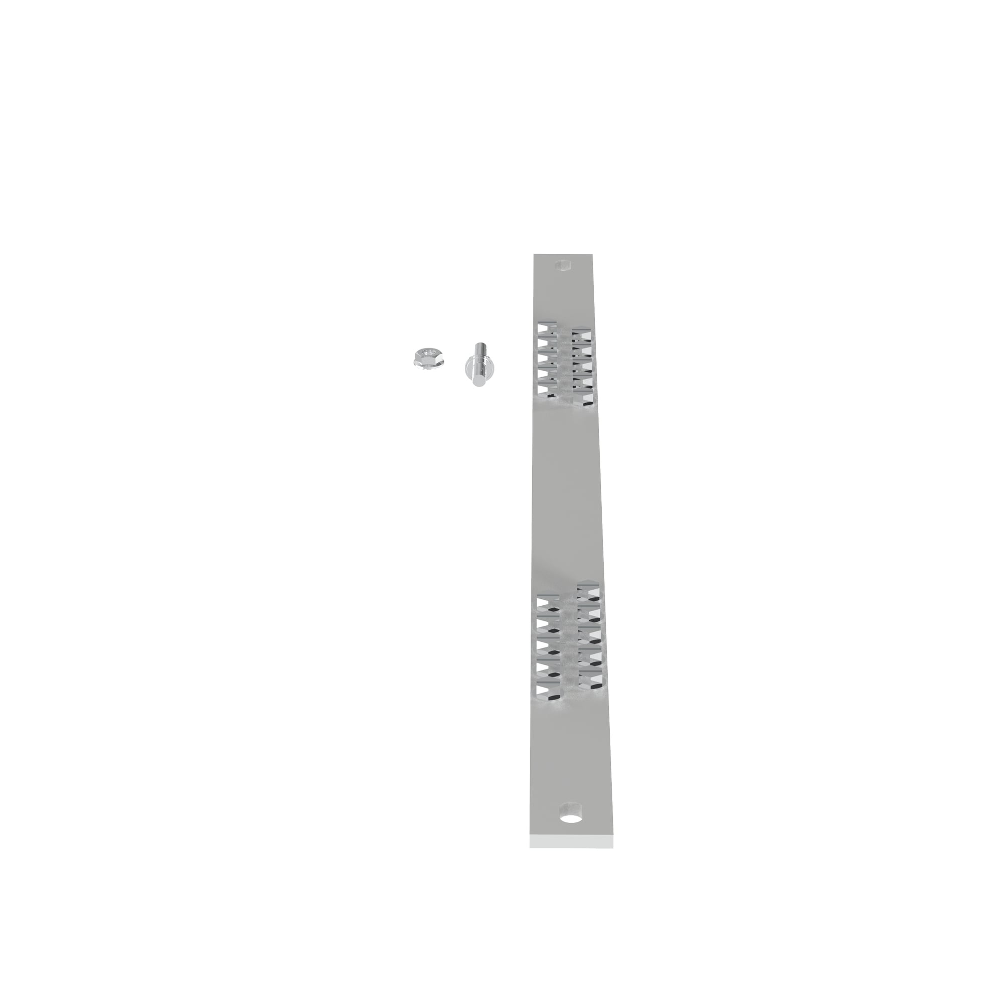 Grounding Busbar Kits, 19IN (483mm) Lgth,
