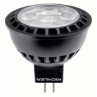 This high power, damp location MR16 Bi-Pin 12V LED lamp compares to the 50W Halogen. Featuring a 3000K pure white temperature, this lamp puts forth a 40-degree flood beam spread angle.