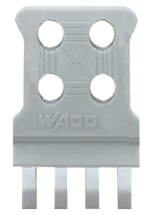 Strain relief plate; gray