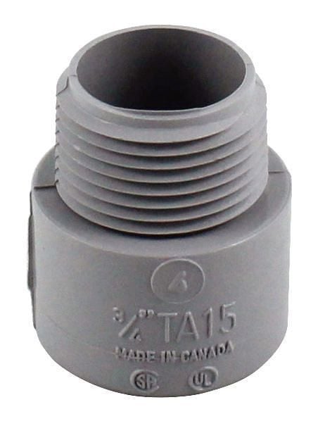 TA15 3/4" PVC TERMINAL ADPT SCEPTER
