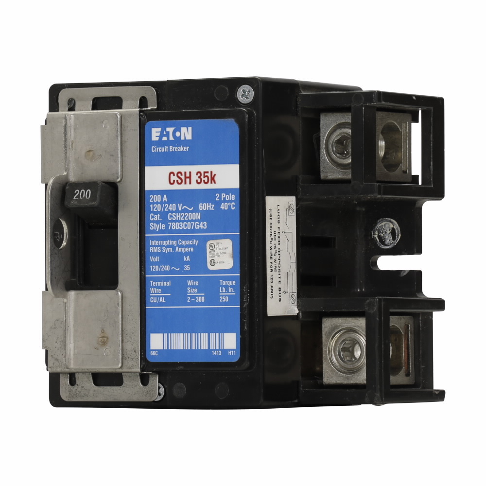 Eaton Handle Lockoff,Padlock to secure breaker handle,Handle Lockoff for main breaker Types BW and CSR into the ON or OFF position,1 in,Bw and csr circuit breakers