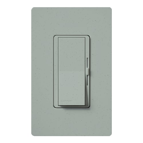 Diva LED+ Dimmer - Satin Finish,  LED, Incandescent/Halogen, 3-way/single-pole, 150W LED or 600W inc/hal in bluestone
