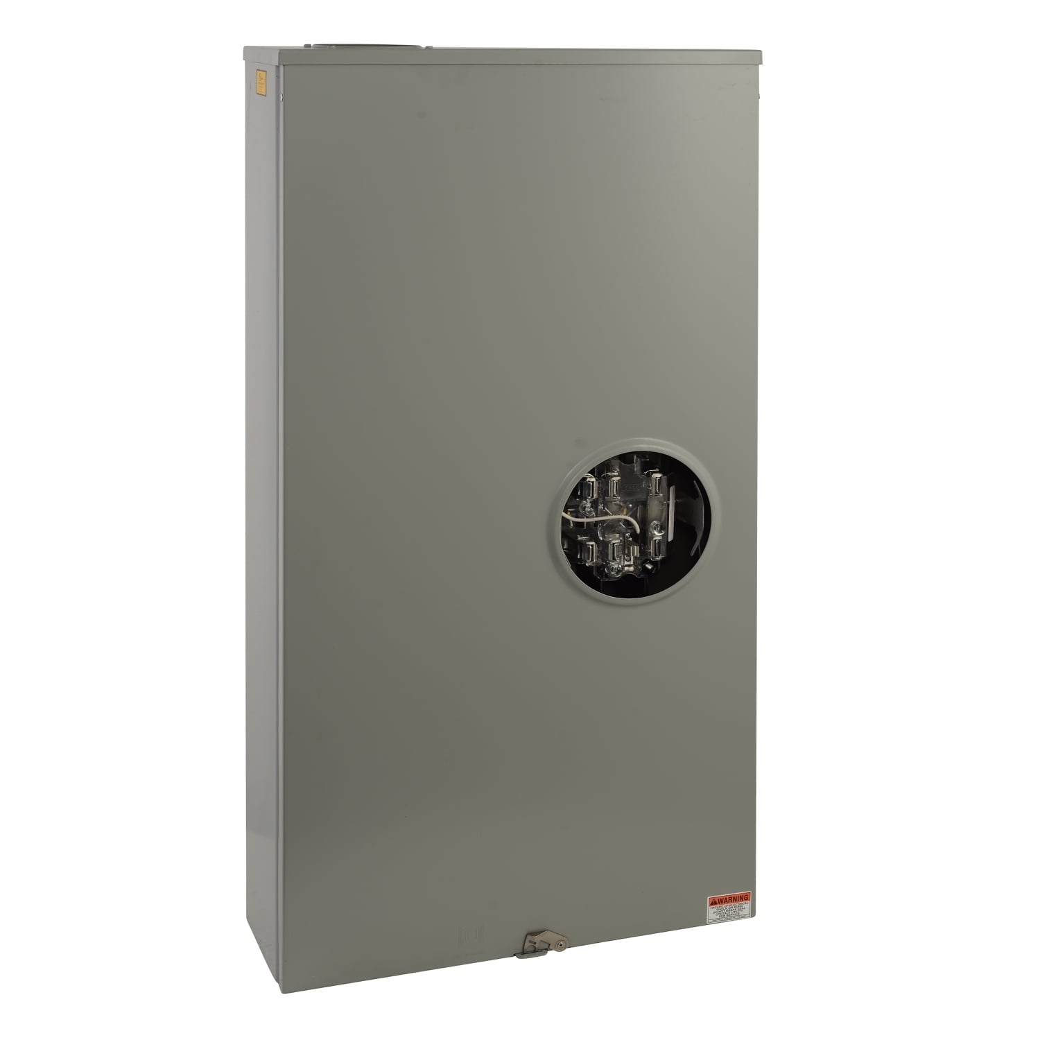 UTH7330T Single Position Meter Socket, Ringless, Lever, 7 Jaws without release, OH, UG, 320 Amp, 600V, 3 Phase, 4 Wire