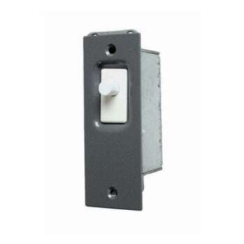 Door Light Switch, Normally Closed, 120VAC, 6A, Metallic Finish