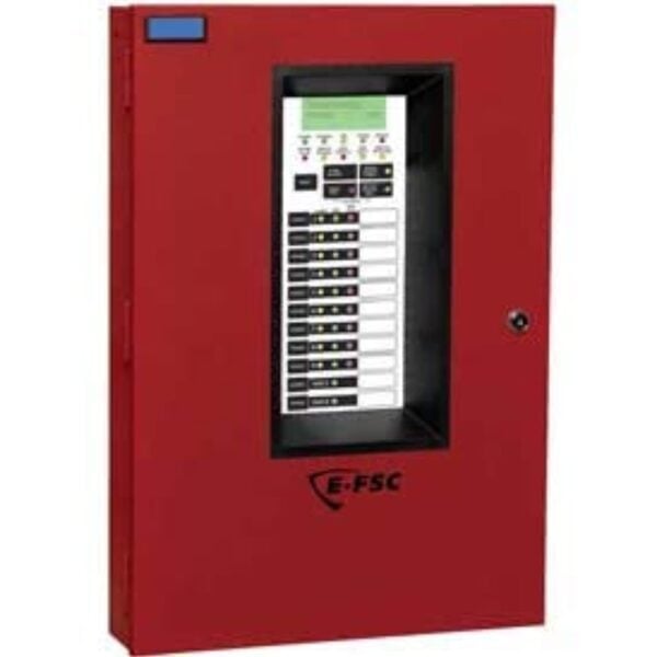 Conventional Fire Alarm Control Panels, 5 Zone, 120V, Red