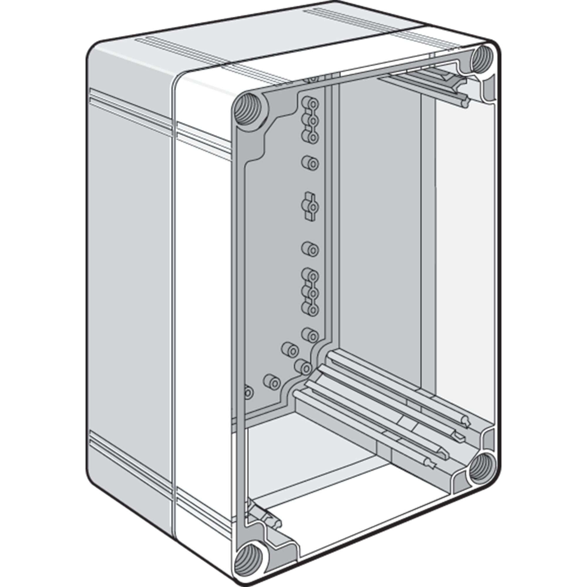 Extension frame, 300x400x55