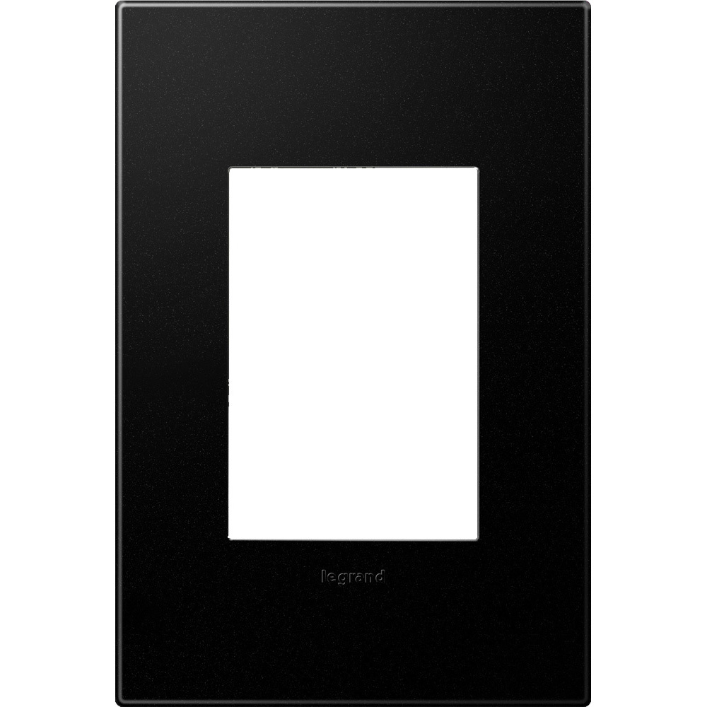 1-Gang 2-Module Wall Plate Graphite