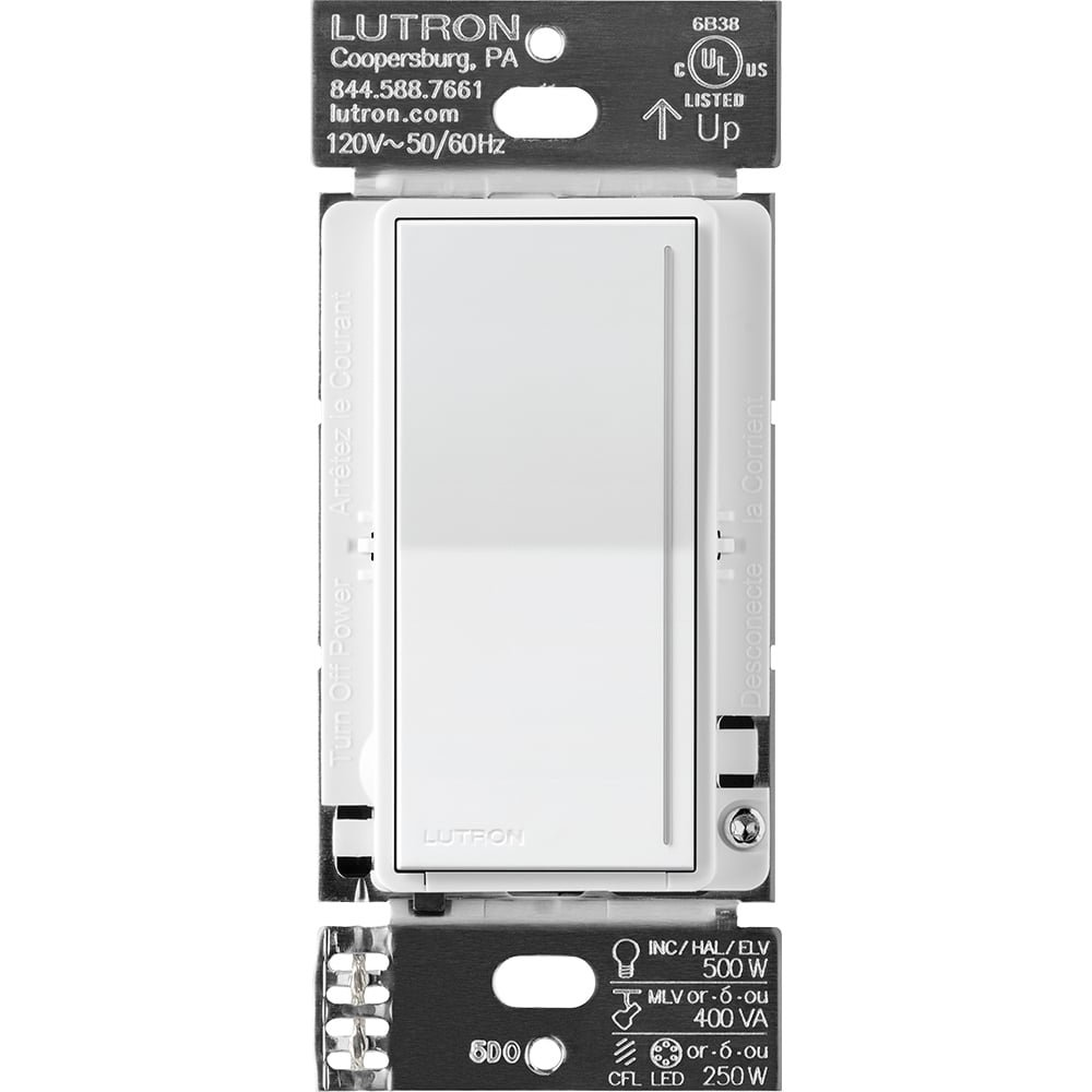 Lutron RadioRA 3 Sunnata RF PRO LED&#x2B; Touch Dimmer Switch, 250W - White