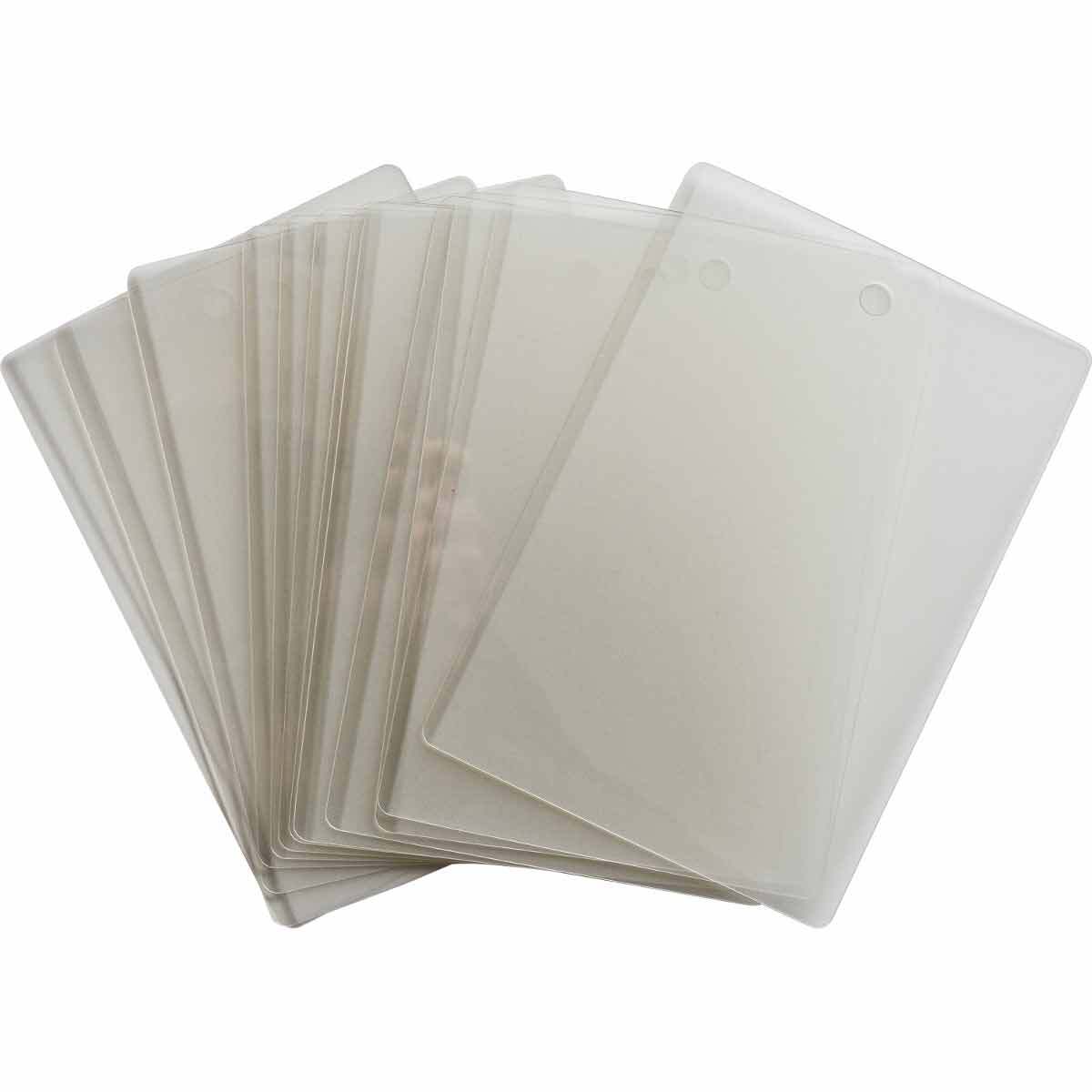 LAMINEER HOEZEN:CLEAR POUCHES, 5.0X3.5