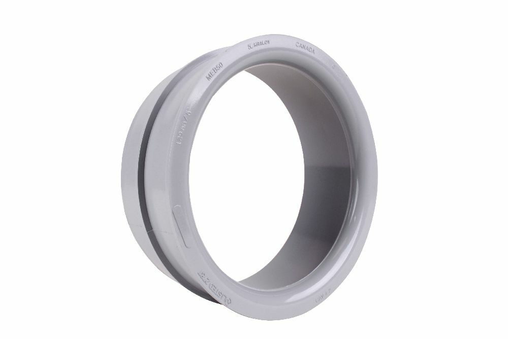 MEB50 5" PVC MLD END BELL KRALOY