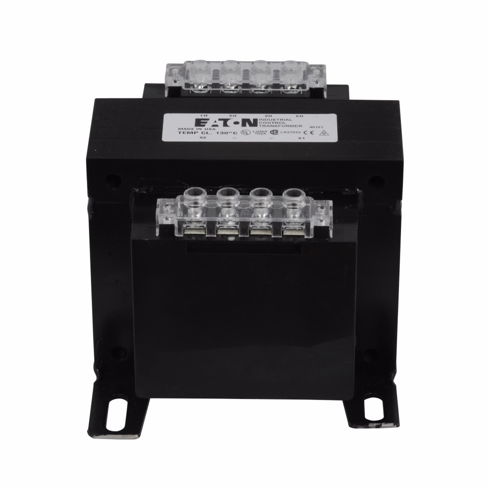 Eaton, type MTK, industrial control transformer, ce marked, pv: 380/415/480v, taps: none, sv: 115v at 250 va, 24v at 210 va, 24v at 40 va, 115?c, 500 va , cu magnet wire