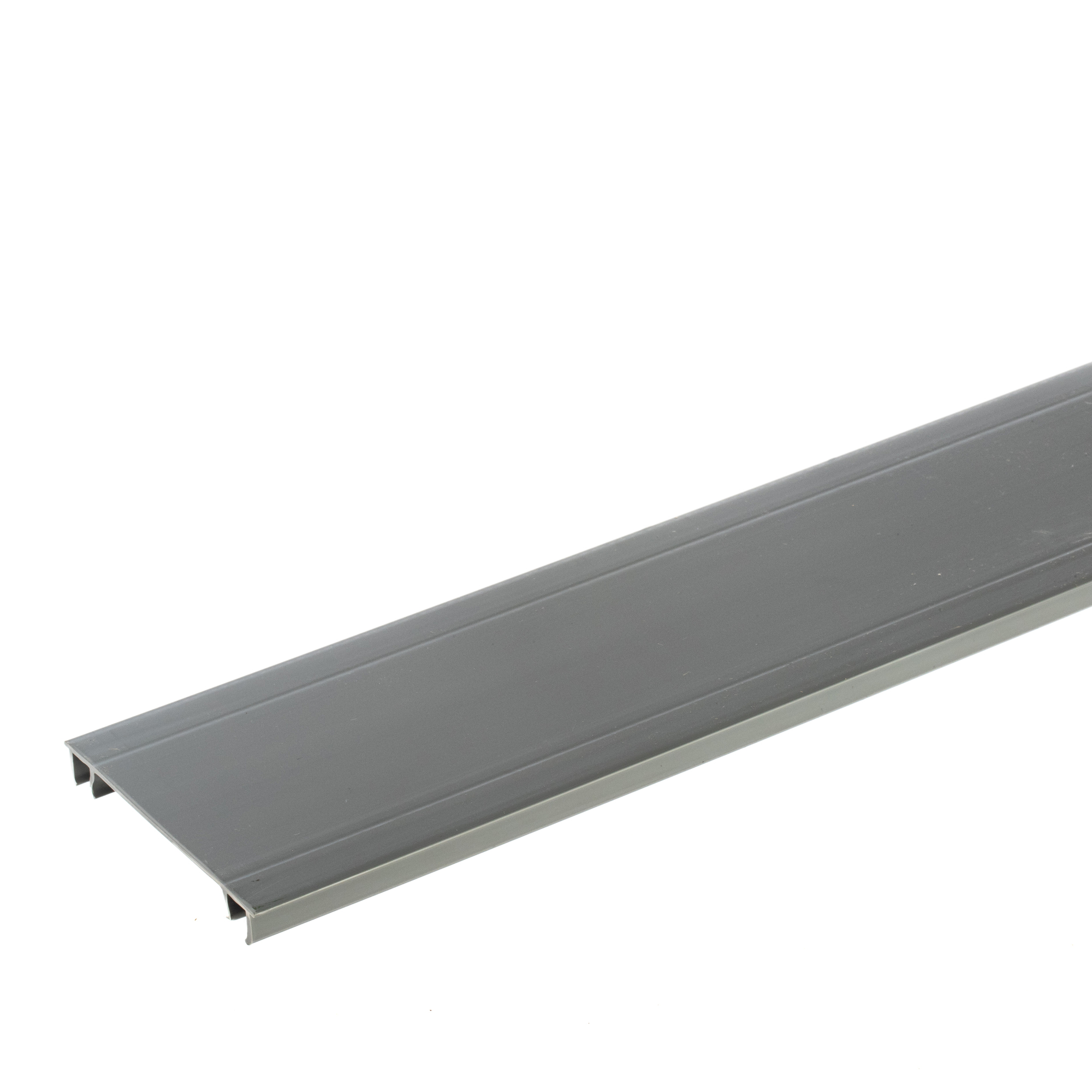 Hinged Duct Cover, PVC,3W X 6FT,Light Gra