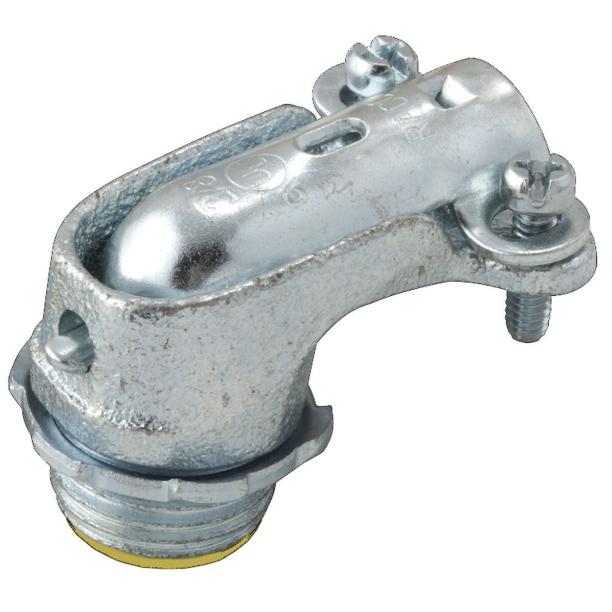 90 Degrees Squeeze Insulated Connectors Malleable Iron, 1-1/2 In. TradeSize