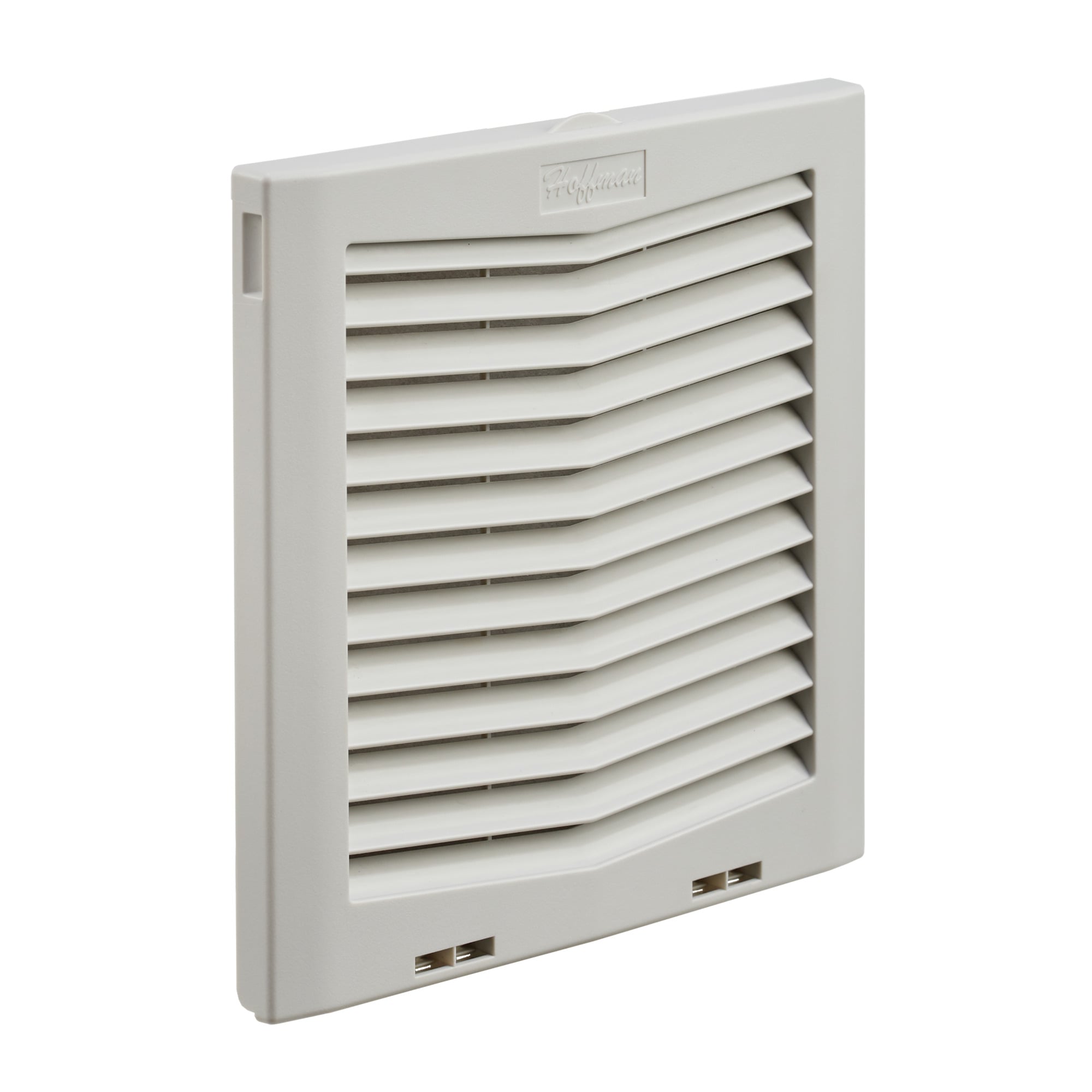 HG Filter Fan Exhaust Grille IP55, fits HF10 fans 10-inch, Lt Gray, Plastic