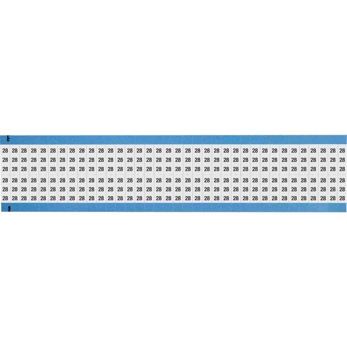 Wire Marker 0.75in H x 0.25in W, 28