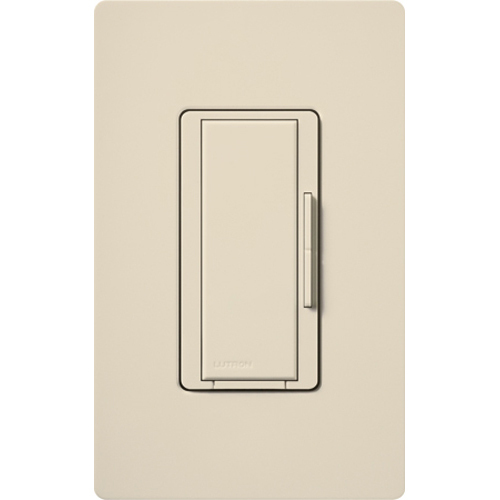 RadioRA 2 Remote Dimmer, Multi-location, 120V in light almond