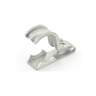 One piece clamp back and strap combination, 1 hole, Stainless Steel, 3/4" - 1" Trade Size