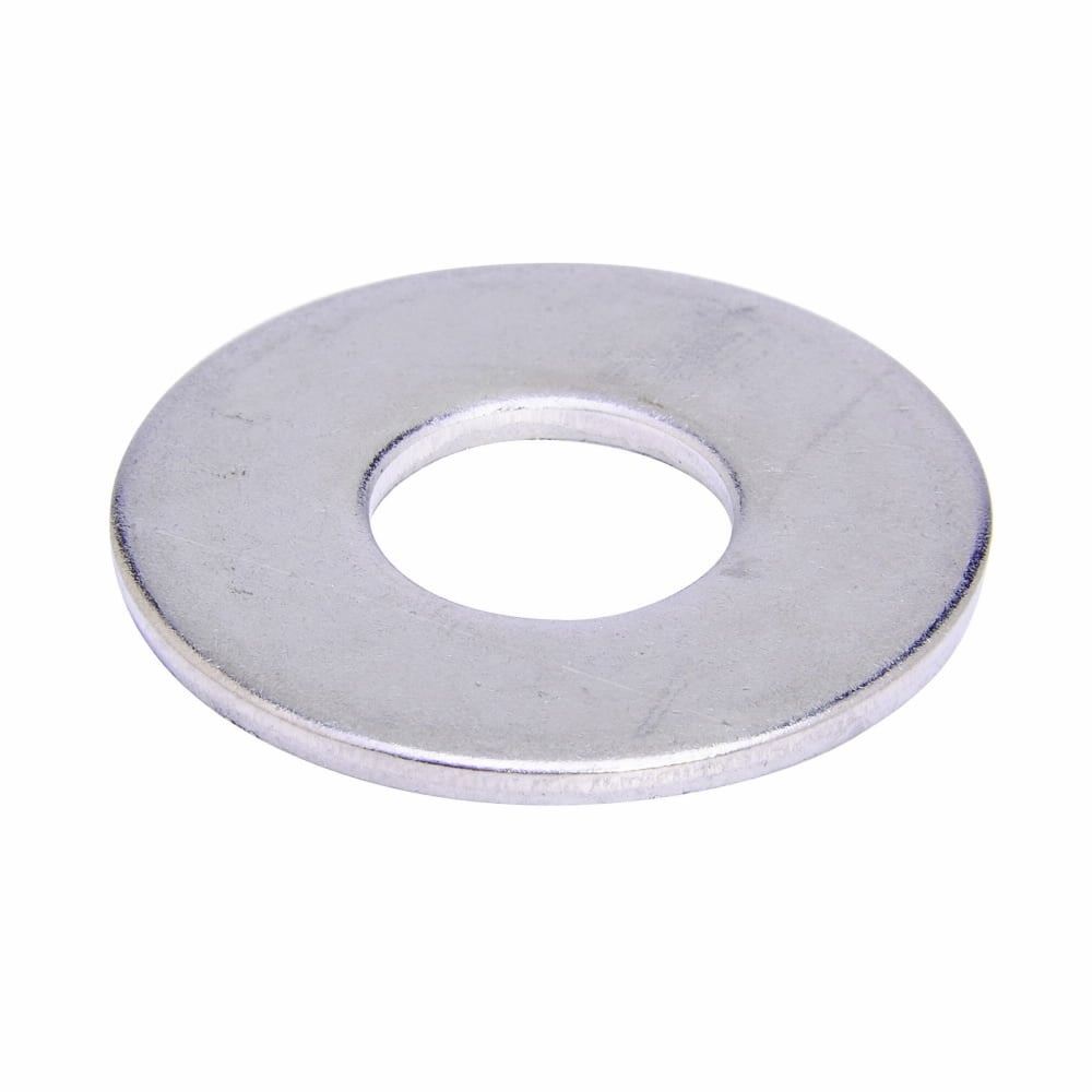 Eaton B-Line series flat washers, 0.1320" H x 1.4050" L x 1.4050" W, Steel, Electro-plated