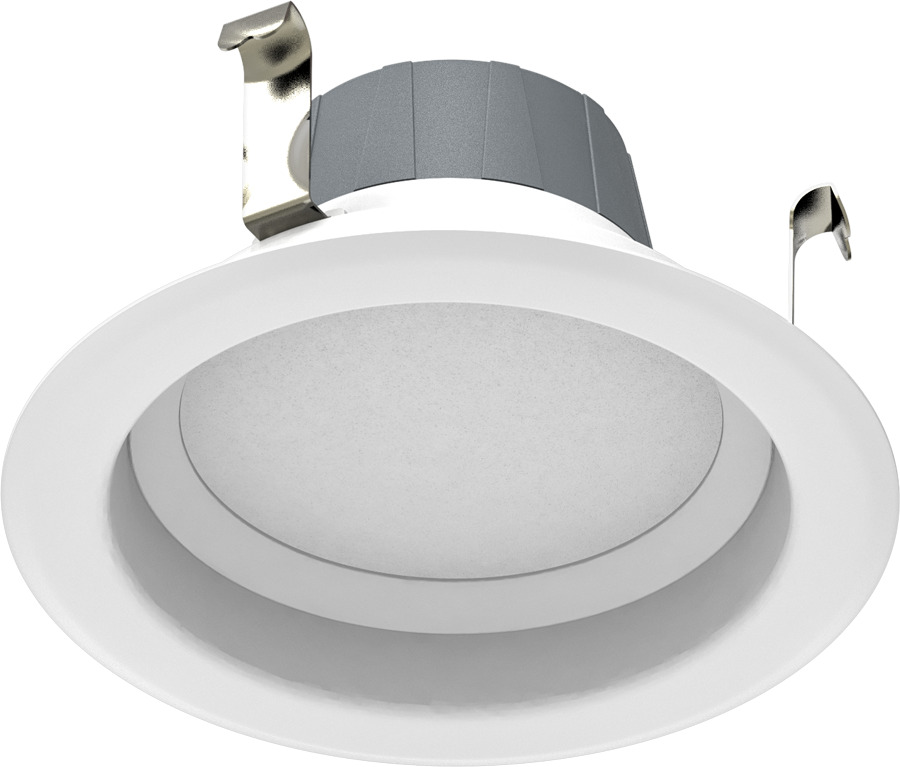 Down LightRes 4 Inch Round 8W,700Lm, Base E26 92CRI Selcct 120V Smooth
