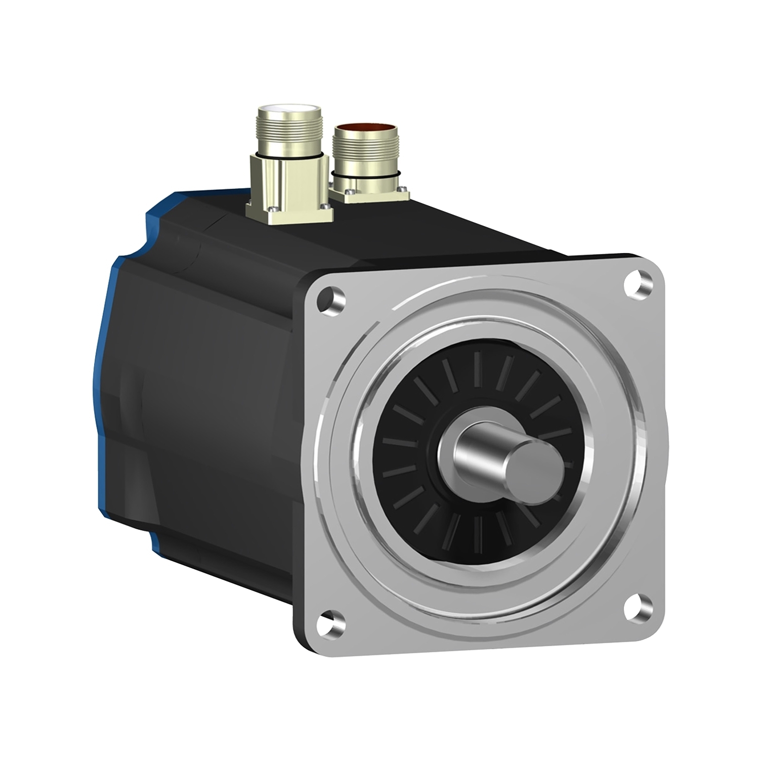 servo motor BSH, Lexium 32, 32.1N.m, 3000rpm, 140mm, keyed shaft, Sincos single turn, with brake, IP65, straight