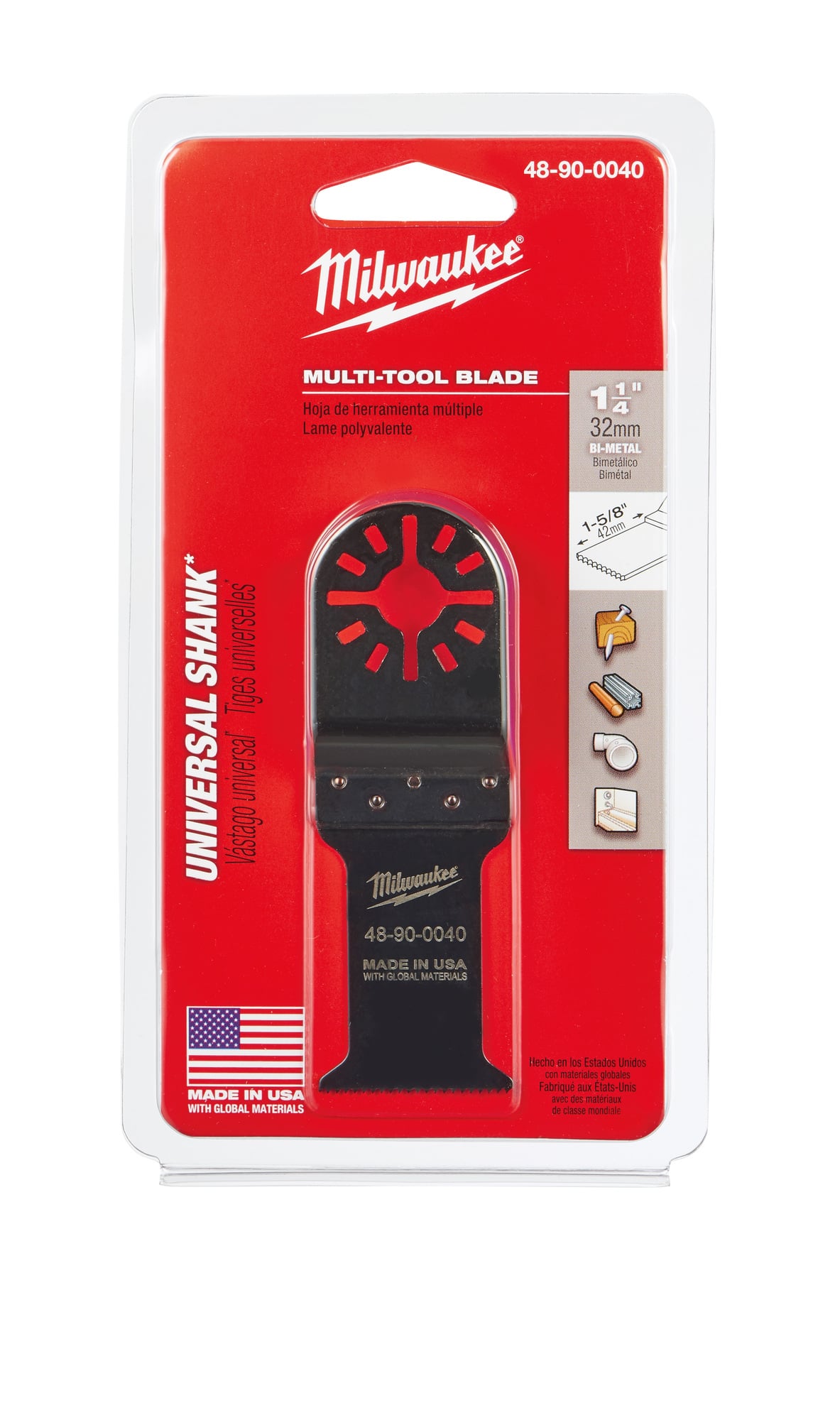 1-1/4 in. Bi-Metal Multi-Tool Blade