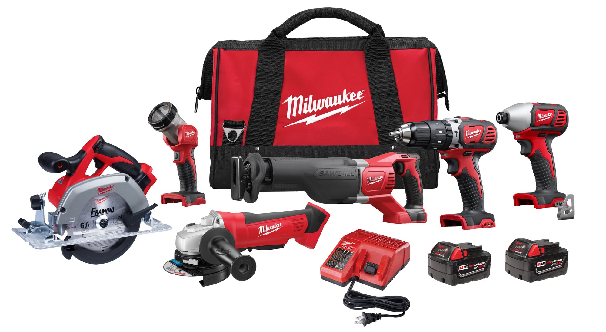 M18 Cordless Lithium-Ion 6-Tool Combo Kit