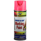 Invert-A-Cap Marking Paint, Fluorescent Pink, 16 oz. Aerosol, 12 oz. net weight