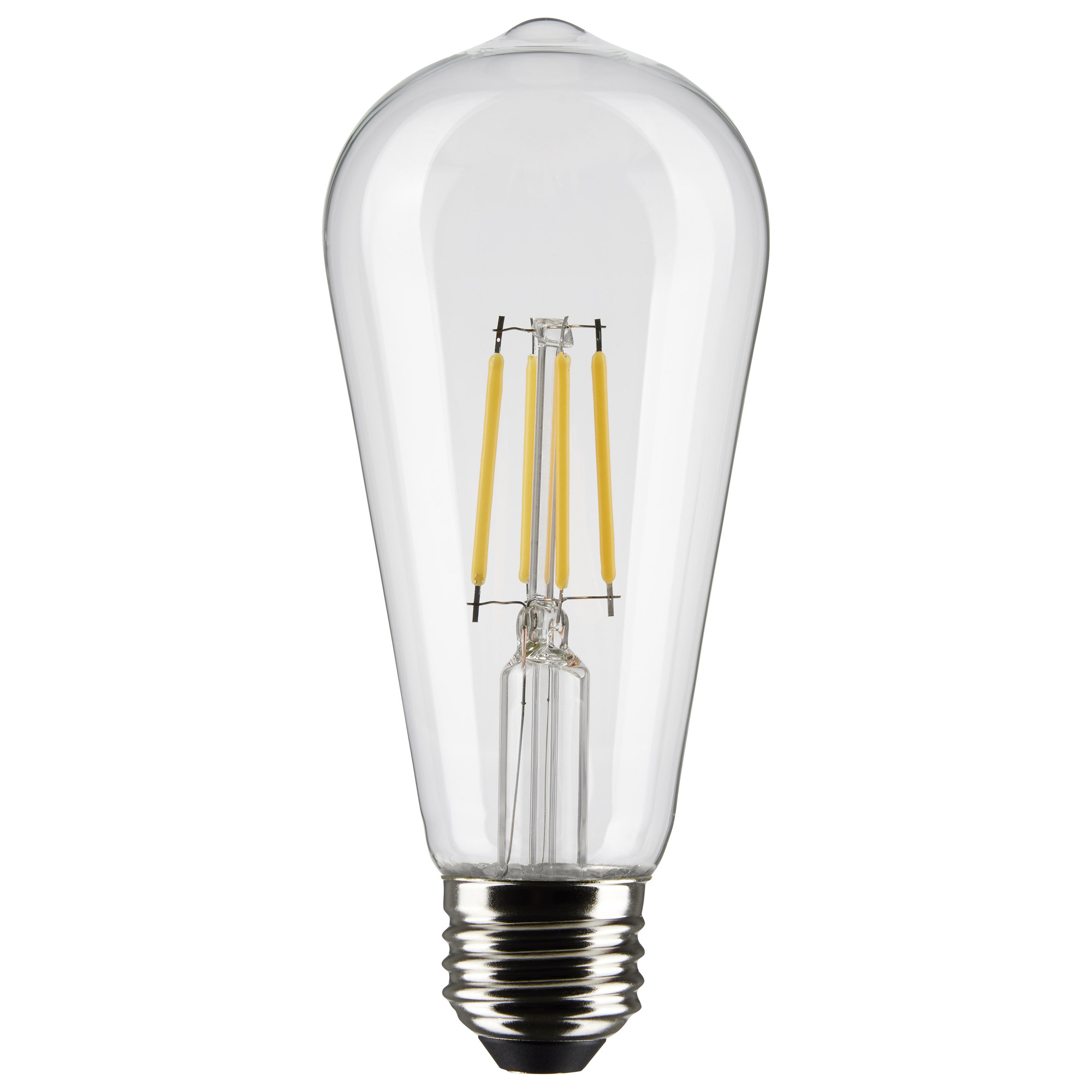 5 Watt ST19 LED Lamp - Clear - Medium Base - 90 CRI - 2700K - 120 Volts