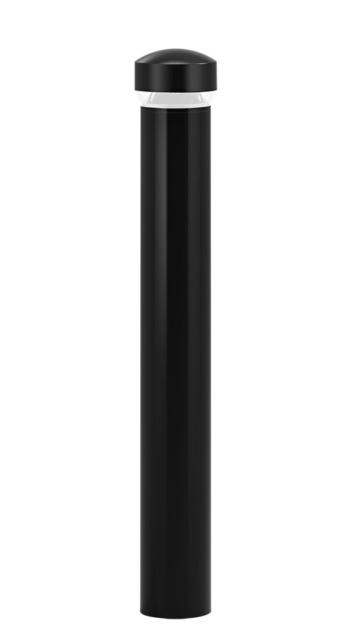 Bollard Dome 42 Inch 18W, LED, 3000k, Black