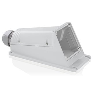 IP67 Watertight Pin And Sleeve Back Box, For Use With 125A Flush Receptacles. To Be Used Only With This Receptacle Series WX125.