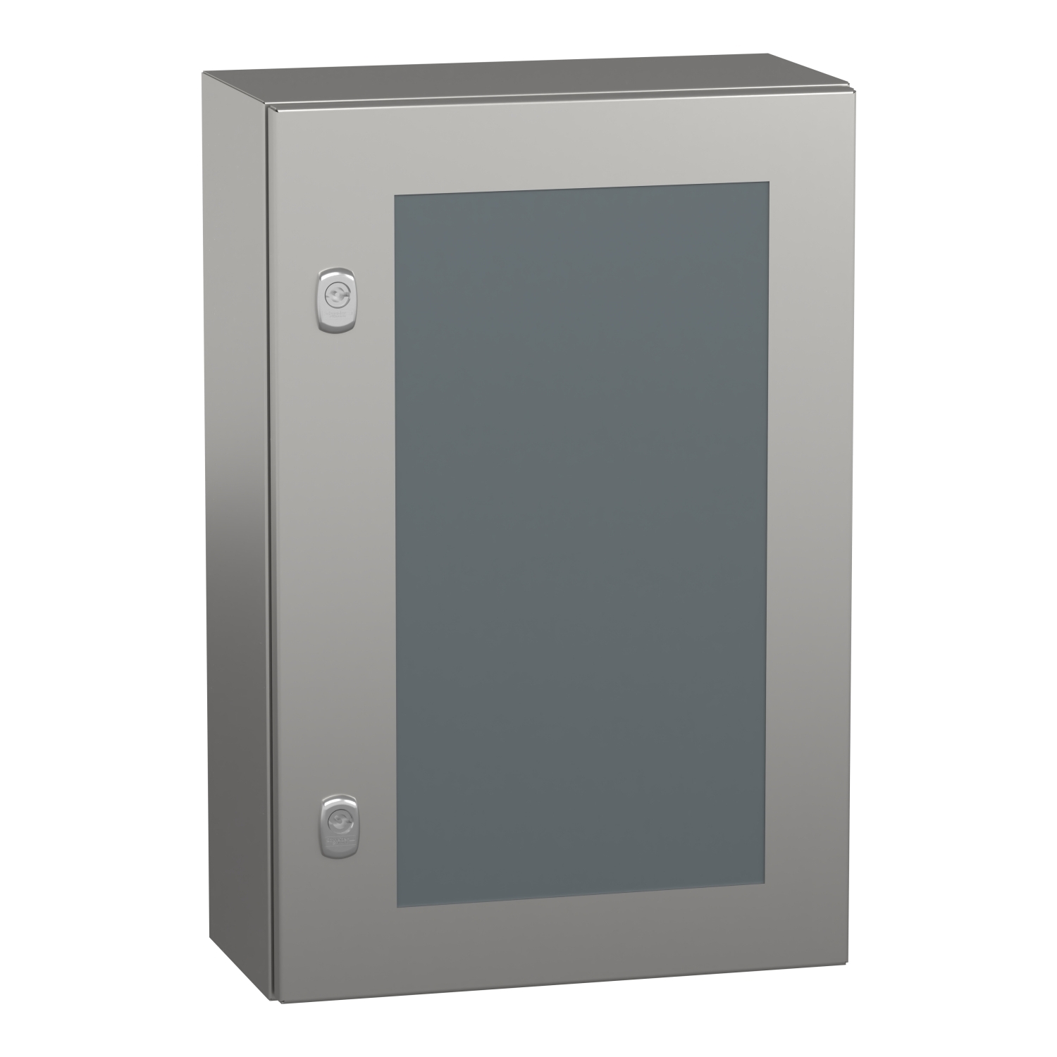 Wall mounted enclosure, PanelSeT S3X, stainless steel 304L, glazed door, 600x400x200mm, IP66