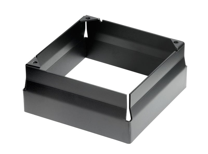 1-1/4" Square Ceiling Adaptor for 3 1/4" Housings