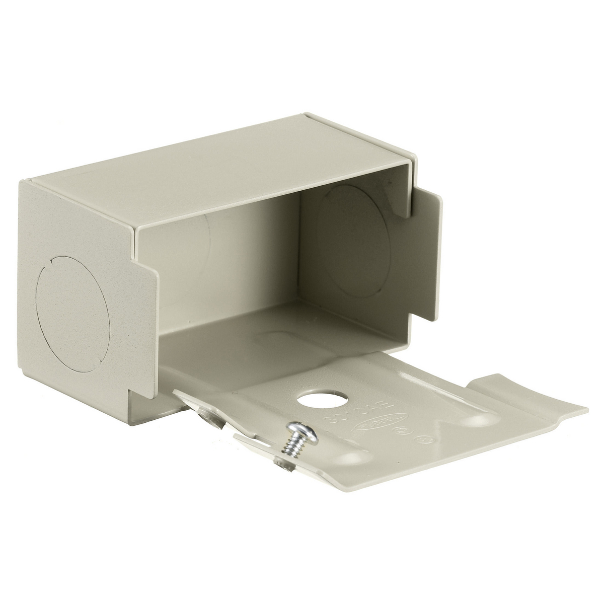 Hubbell Wiring Device Kellems, Metal Raceway, K/O Entrance Fitting,HBL3000 Series, Ivory