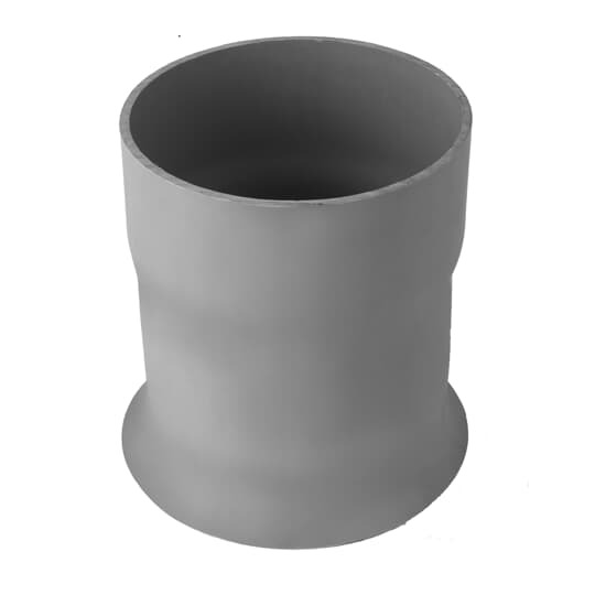 End Bell, Size 8 Inches, Material PVC, Color Gray, For use with Schedule 40 and 80 Conduit
