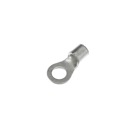 Non-Insulated Ring Terminal for Wire Range 12-10 Stud Size #10, Metallic, Package of 1000
