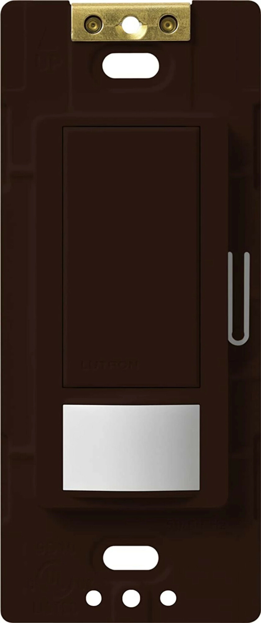Lutron Maestro Vacancy Sensor switch, 5-Amp, Single-Pole or Multi-Location, Brown