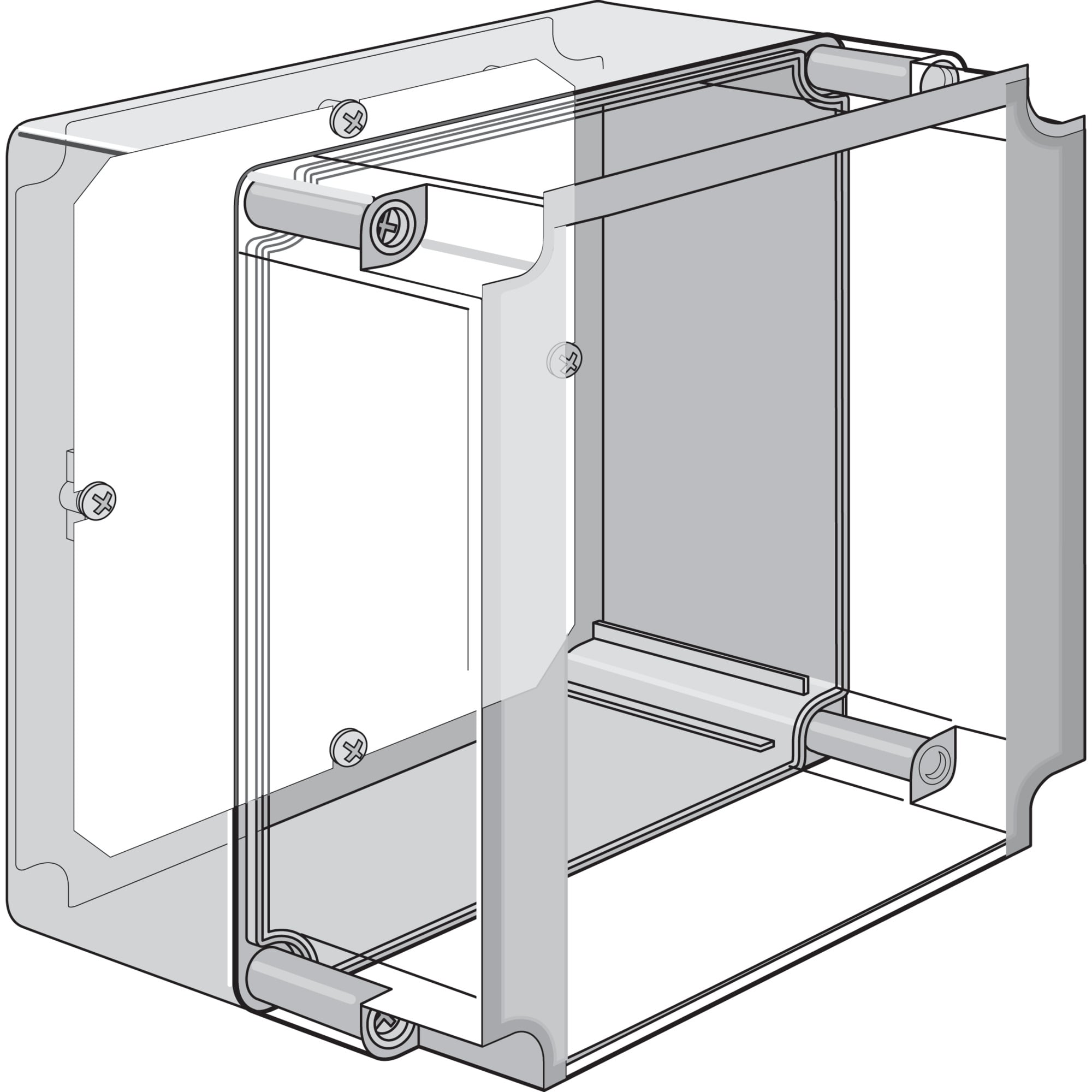 Mounting plate, 175x250